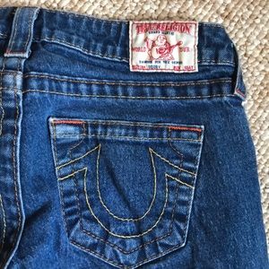 True Religion Blue Bootcut Jeans
